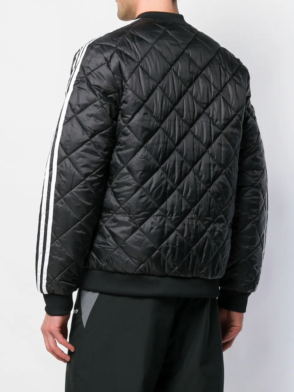 adidas quilted bomber jacket