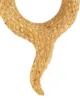 Natia X Lako round snake earrings