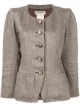 الصورة 1 من Yves Saint Laurent Pre-Owned سترة رسمية بصف أزرار واحد