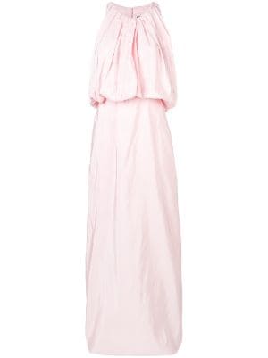 calvin klein pink gown