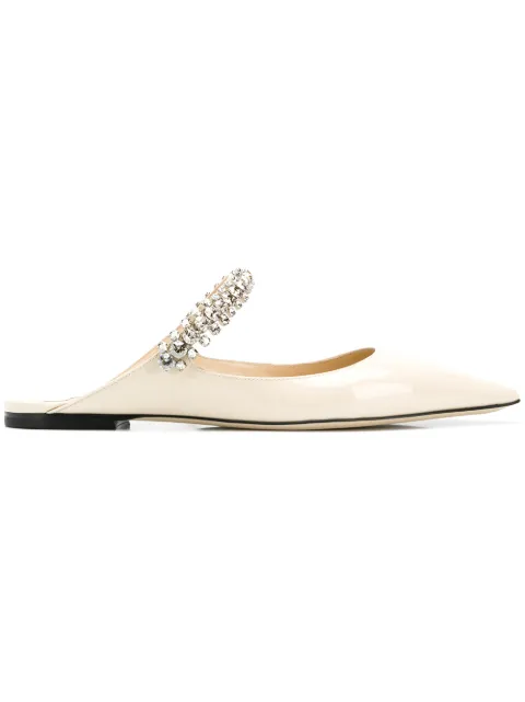 Jimmy Choo mules planos Bing