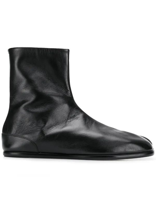 MAISON MARGIELA TABI フラット アンクル ブーツ-theyoungsharks.com