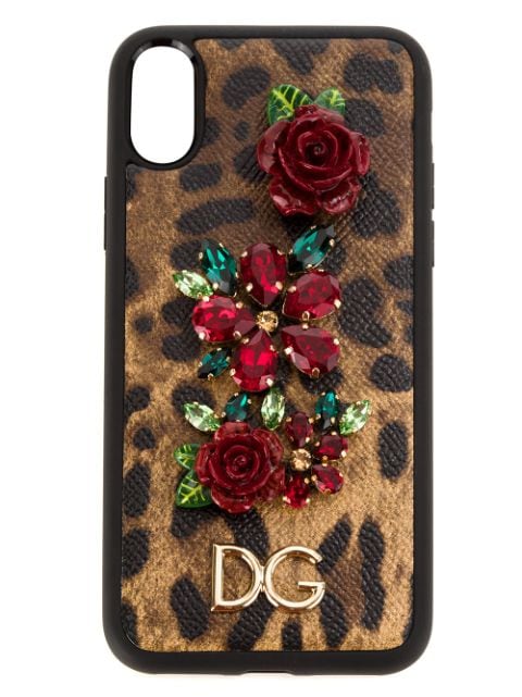 Dolce & Gabbana Verzierte iPhone-Hülle - Farfetch