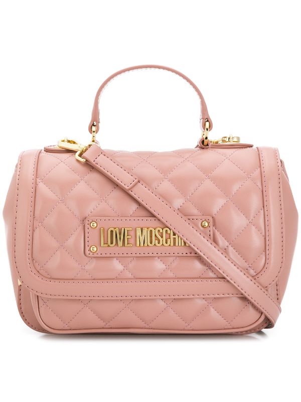 love moschino nappa quilted bag