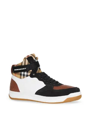 mens burberry high tops