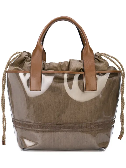 Brunello Cucinelli Drawstring Tote Bag Farfetch