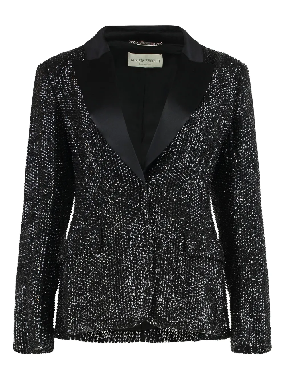 Alberta Ferretti stud-embellished blazer | Black | Image 1
