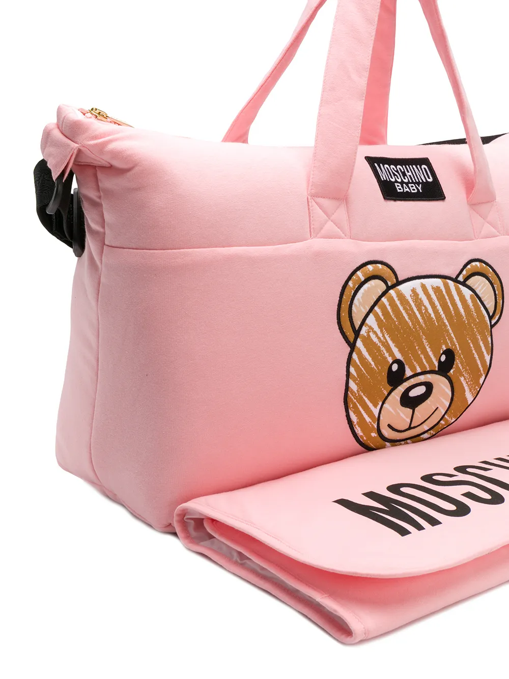 moschino nappy bag