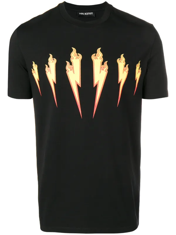 neil barrett fire bolt t shirt