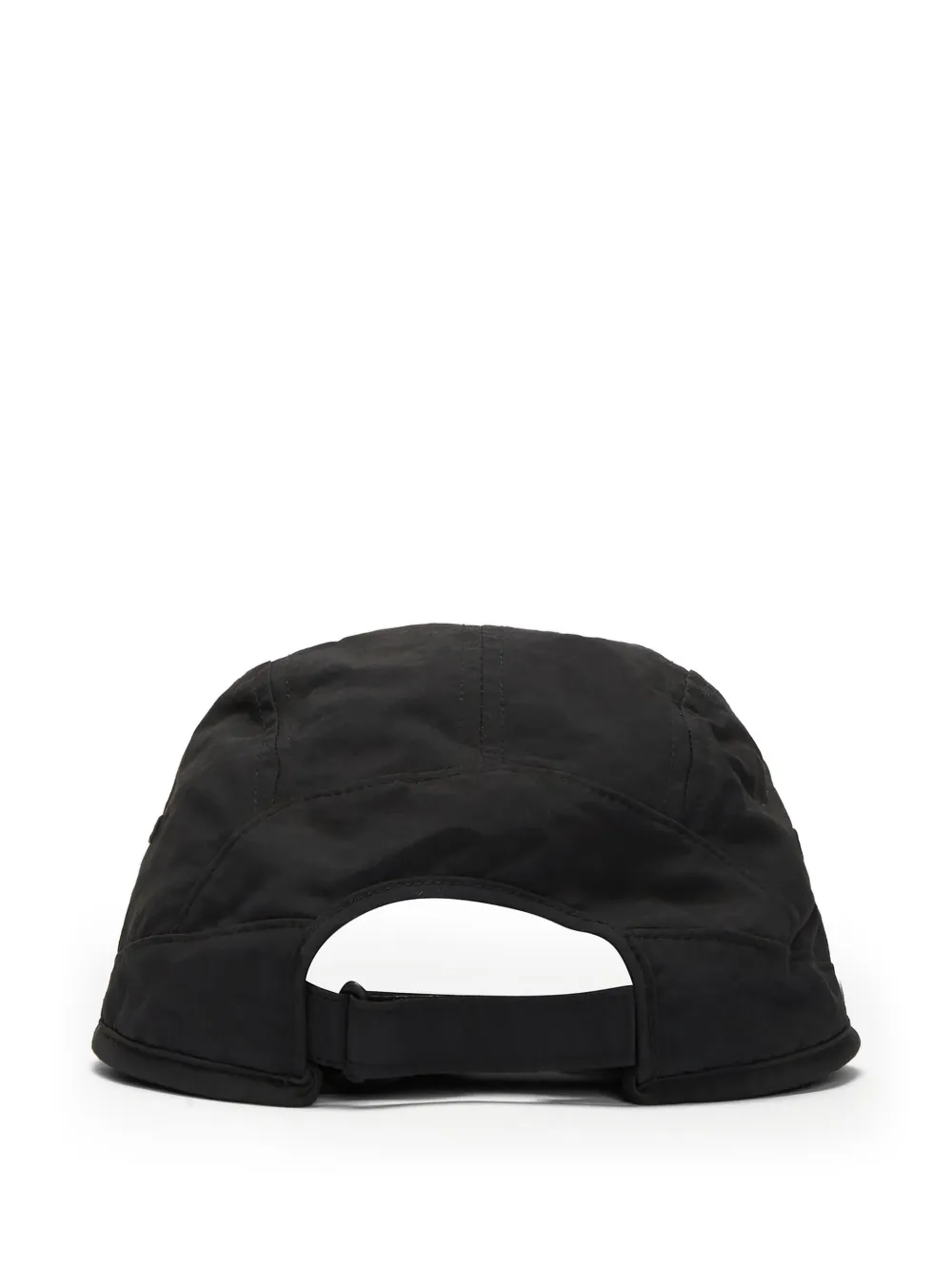 Y-3 zwarte pet met omslag en logo
