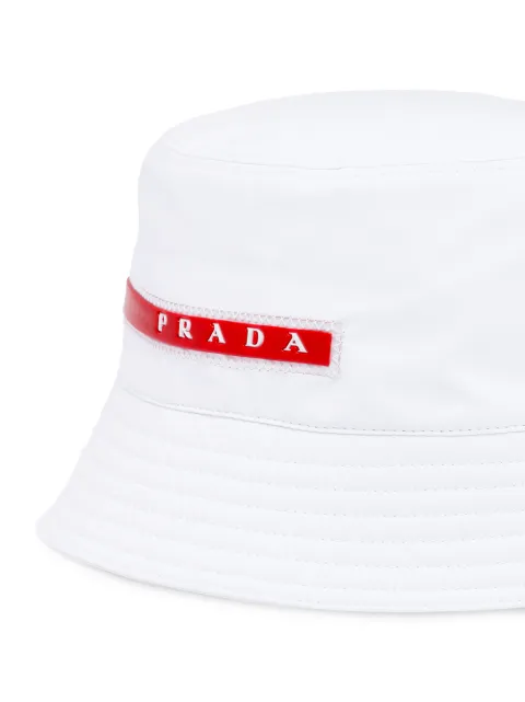 prada technical fabric cap