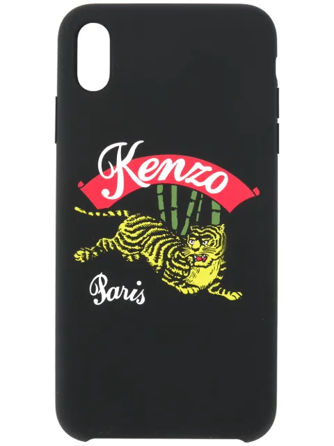 Kenzo 댄싱 타이거 아이폰 X 케이스 | 전 세계 럭셔리 브랜드를... 빠른 배송, 간편한 무료 반품 Kenzo 댄싱 타이거 아이폰 X 케이스 - Farfetch
