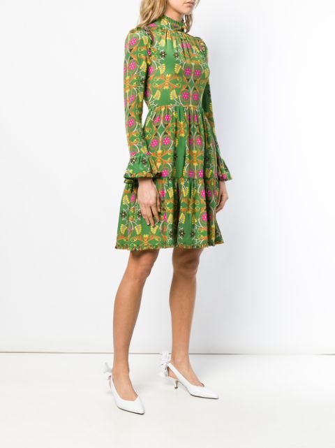 La Doublej Visconti Floral Print Dress | Farfetch.com