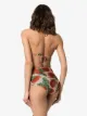 Adriana Degreas cutout triangle top high waist bikini