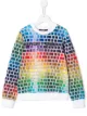 الصورة 1 من Jeremy Scott Junior كنزة بطبعة لوحة الكمبيوتر