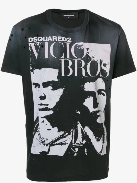 DSQUARED2 playera Vicious Bros