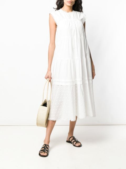 See By Chloé sleeveless tiered dress $215 - Buy Online - Mobile ...