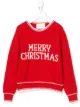 الصورة 1 من Alberta Ferretti Kids كنزة بنقشة ميرري كريسماس