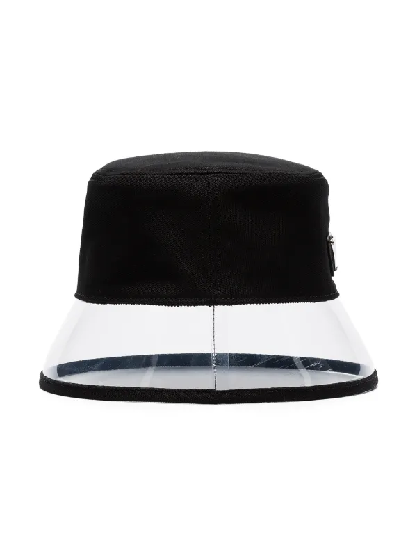 prada canvas bucket hat