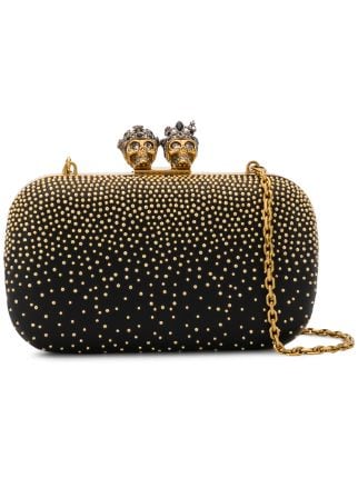 Alexander McQueen Queen & King Embellished Clutch - Farfetch