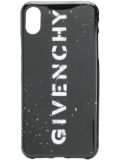 Givenchy logo Iphone X case - Black