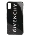 Givenchy logo Iphone X case - Black