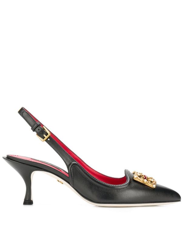 dolce and gabbana slingback shoes