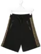 الصورة 1 من Fendi Kids شورت بشريط مزين بالشعار