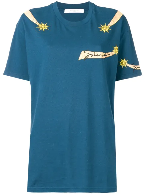 Givenchy star print T-shirt