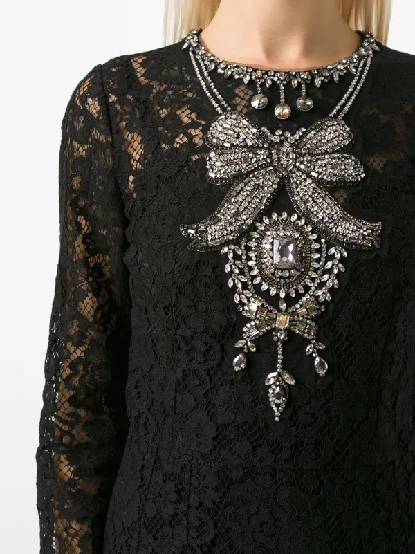 embellished lace