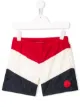 الصورة 1 من Moncler Kids شورت سباحة مخطط