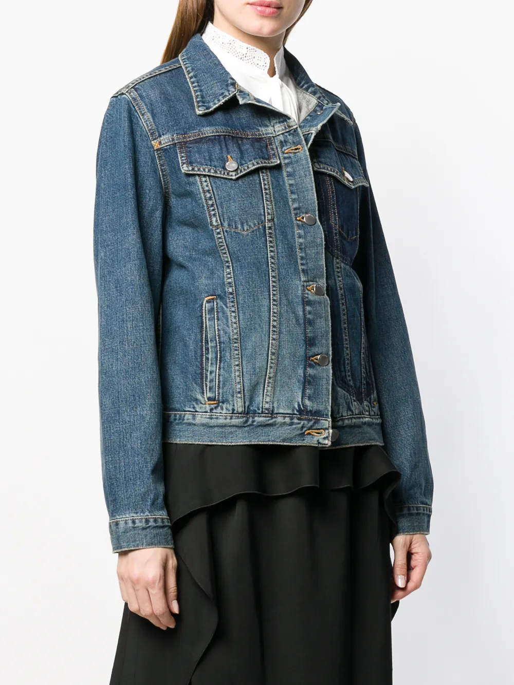  Jw Anderson Jeansjacke Mit Taschendetail   Blau 