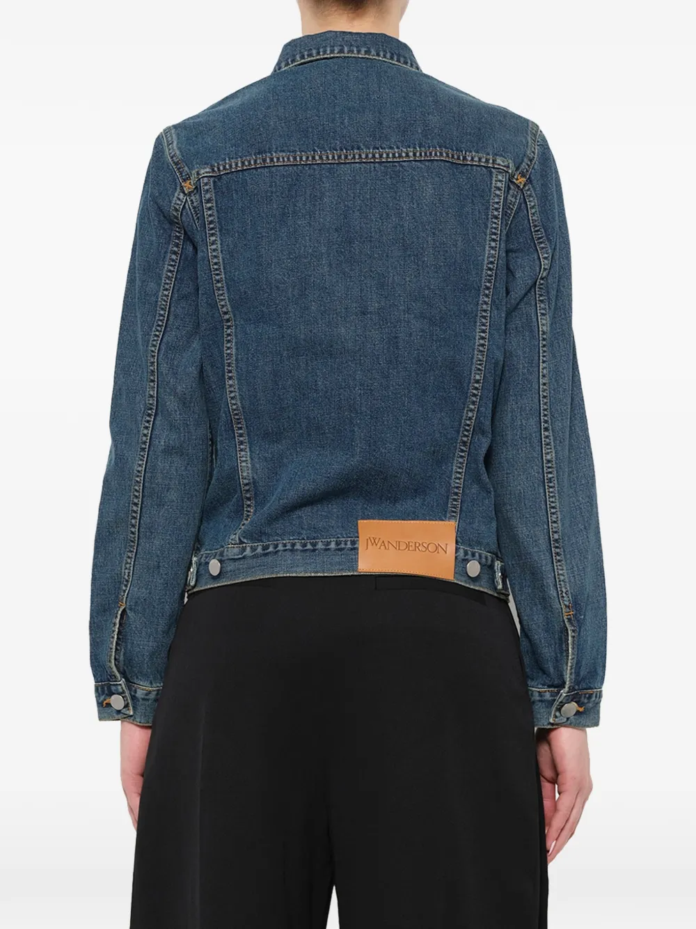 JW Anderson Pocket Detail Denim Jacket in Blue, view 4