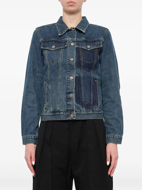 JW Anderson Pocket Detail Denim Jacket in Blue