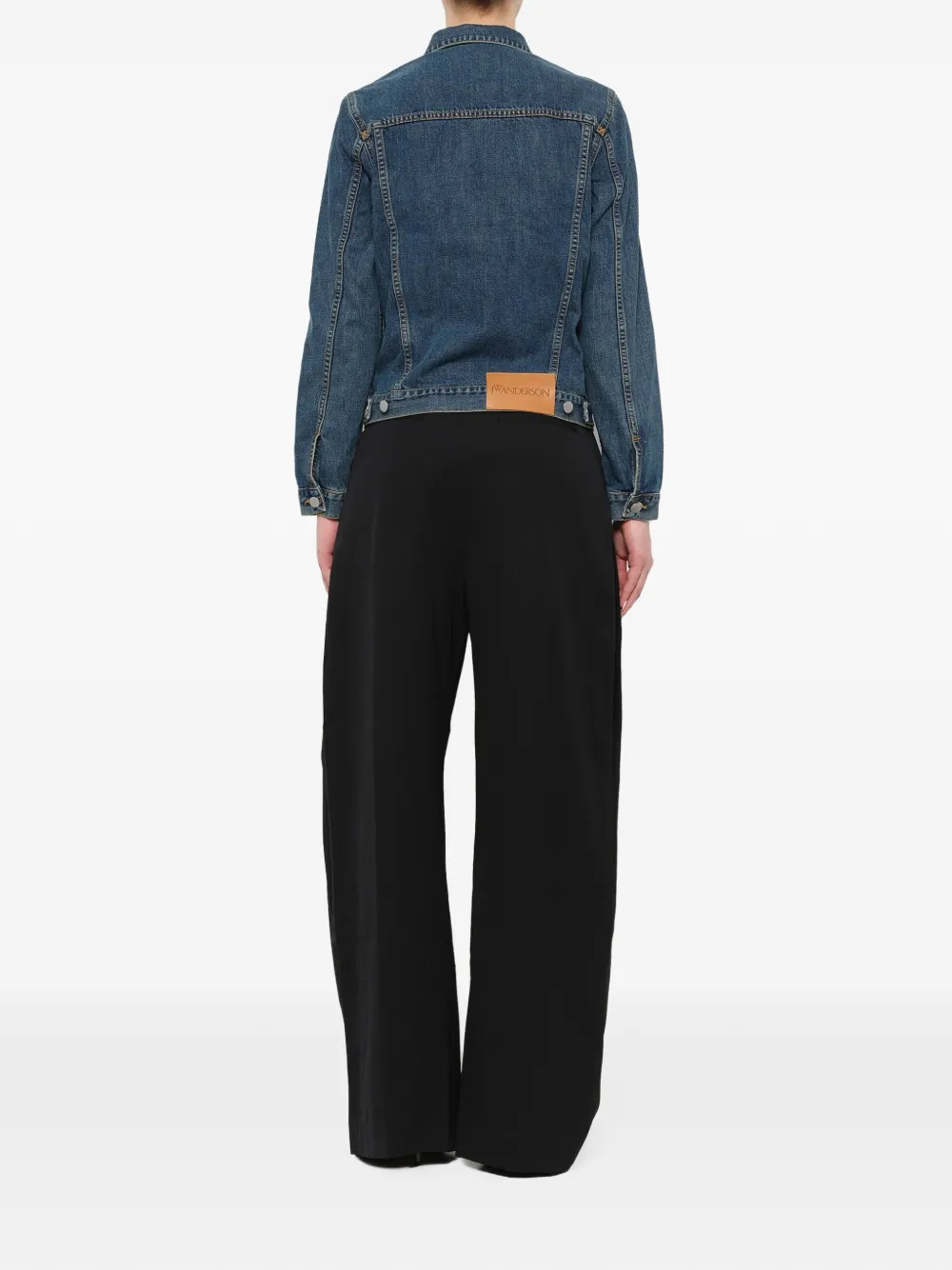 JW Anderson Pocket Detail Denim Jacket in Blue, view 3