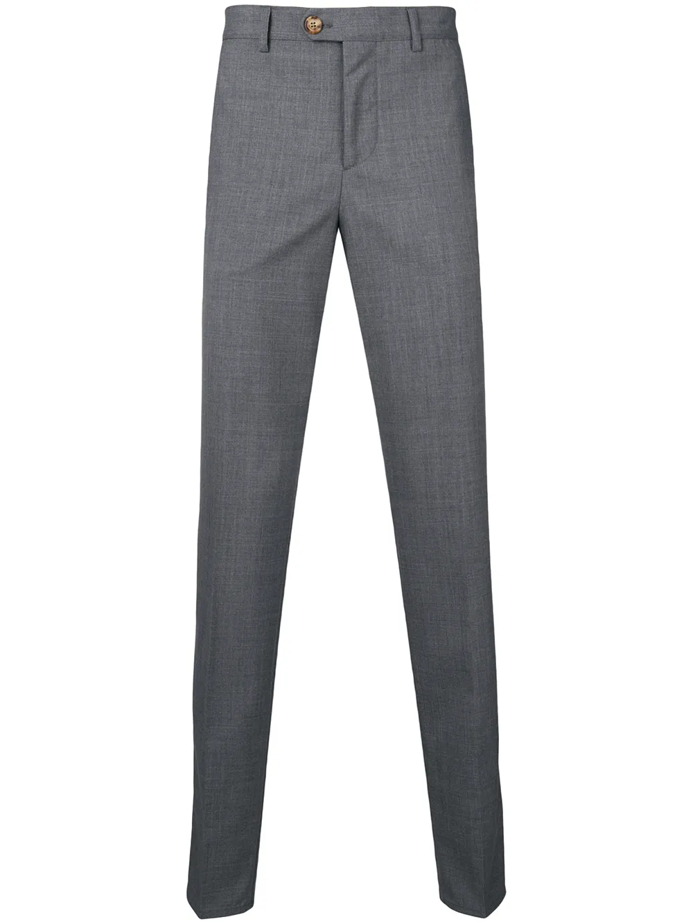 Brunello Cucinelli slim-fit pantalon Grijs