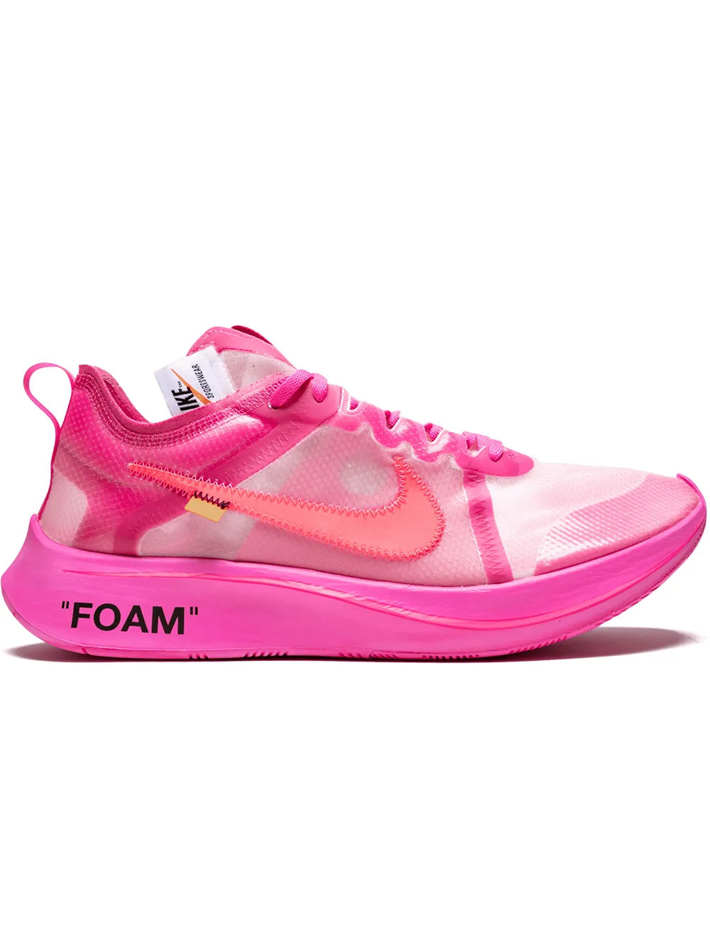 off white pink nike shoes