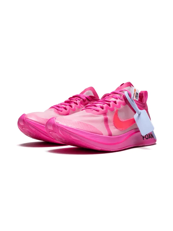 nike zoom fly off white pink sizing