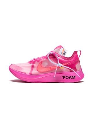 nike off white hot pink