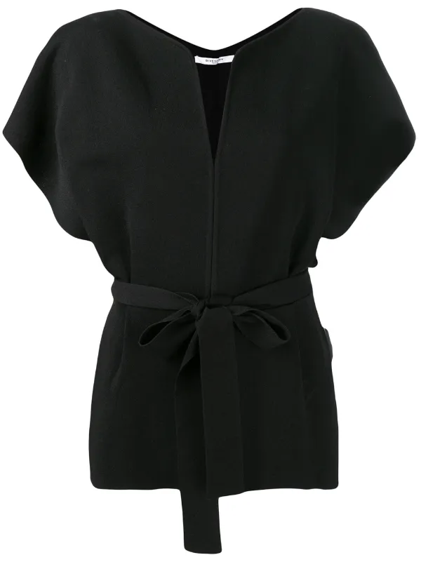 black belted blouse