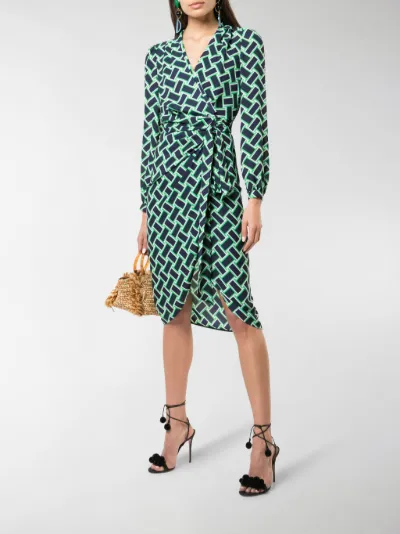 DVF Diane von Furstenberg vintage weave 