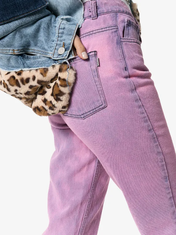 acid wash purple jeans