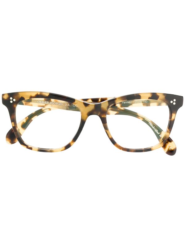 Oliver Peoples Penney Tortoiseshell Glasses - Farfetch