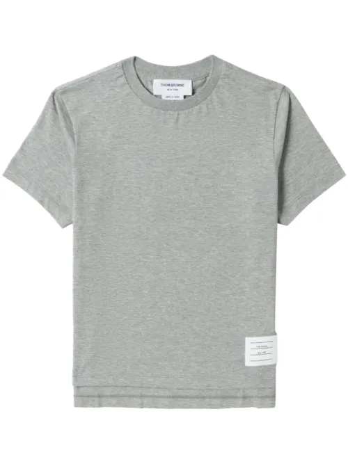 T-shirt à fentes latérales - Thom Browne - Modalova