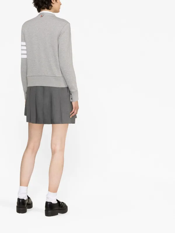 Thom Browne 4BAR Vネックカーディガン 通販 - FARFETCH