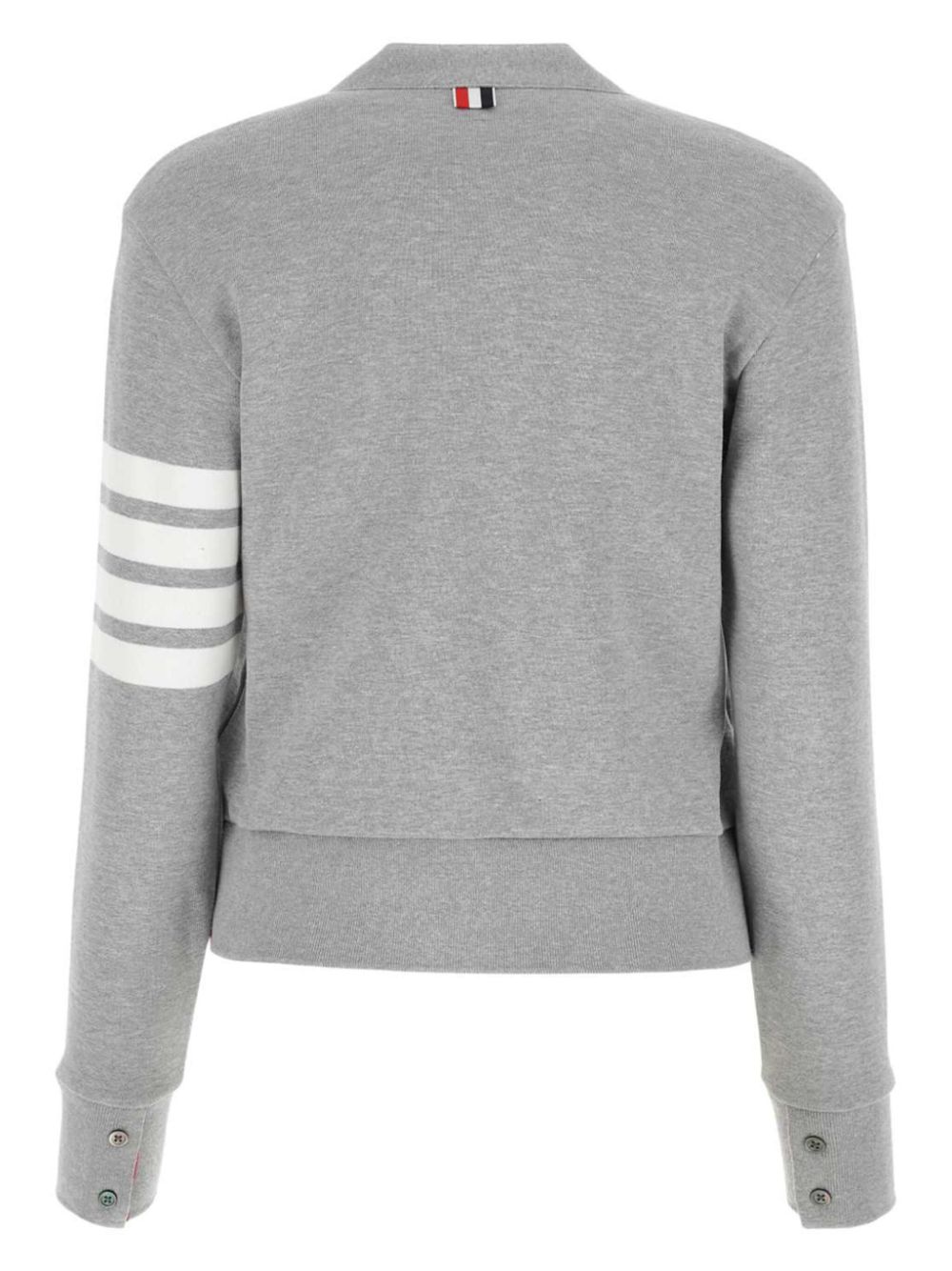 Thom Browne 4-Bar stripe cardigan - Grey