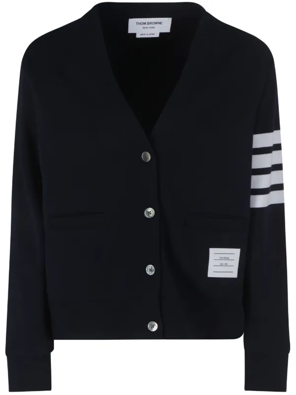 【送料&関税込】Thom Browne 4 Bar Cardigan Cashmere 4 Bar Crew Neck Cardigan | Thom Browne