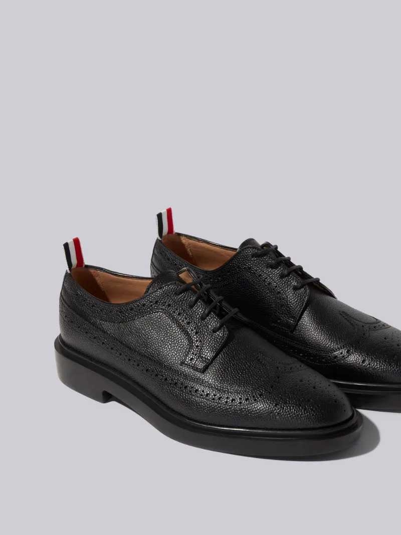 Black Pebble Grain Leather Lightweight 