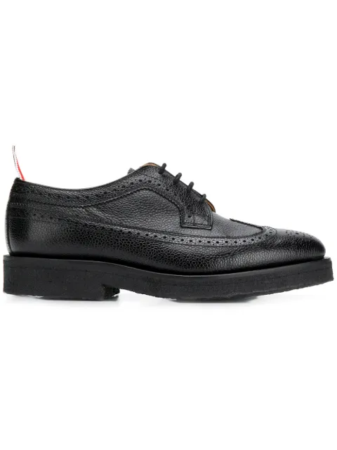 Thom Browne zapatos casuales con suela de goma