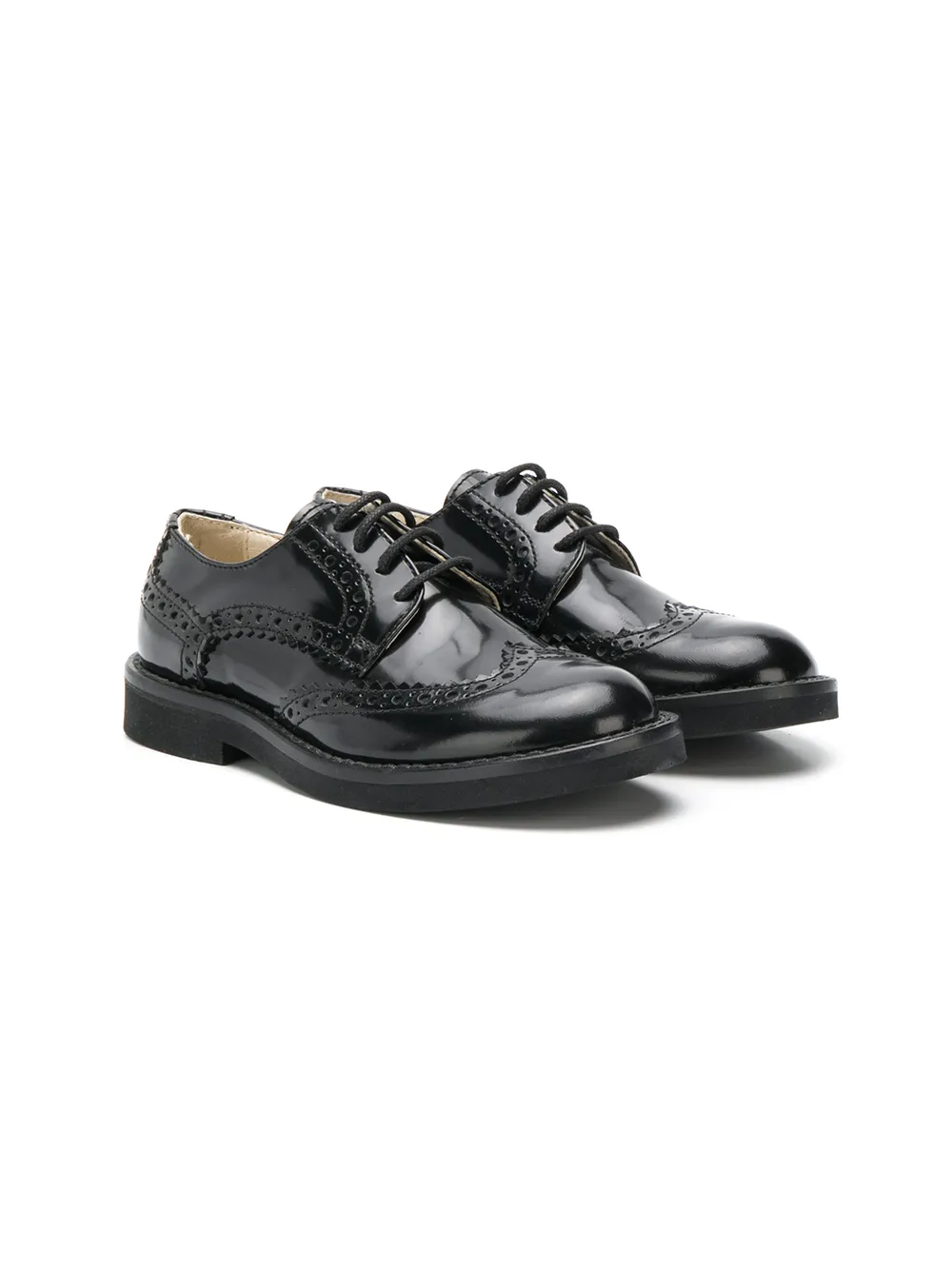 

MONTELPARE TRADITION TEEN lace-up brogues - Black